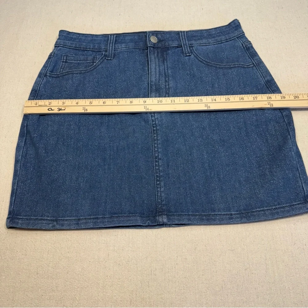 Celebrity Pink Blue (Sparkly) Mini Skirt - Size 11